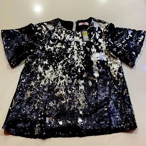 Buddy Love Blanche Sequin Top Small